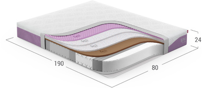 MOON SPA Prestige M 888 матрас 80x190